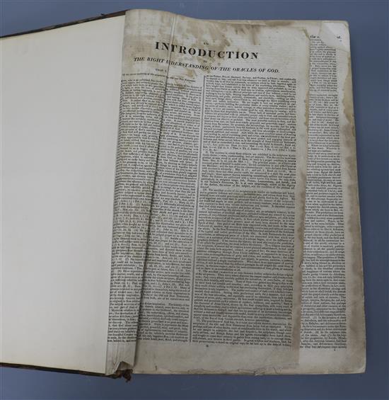 A Victorian Self Interpreting Bible London edition